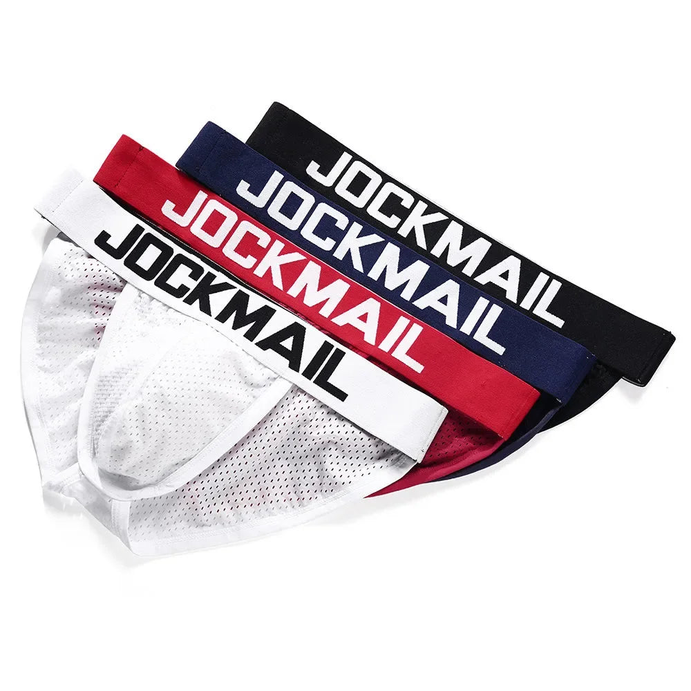 JOCKMAIL Men's Ice Silk Mesh Underwear