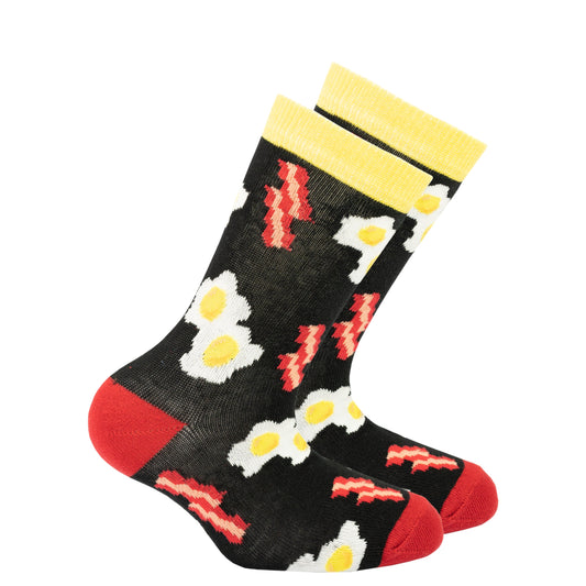 Kids Bacon & Eggs Socks