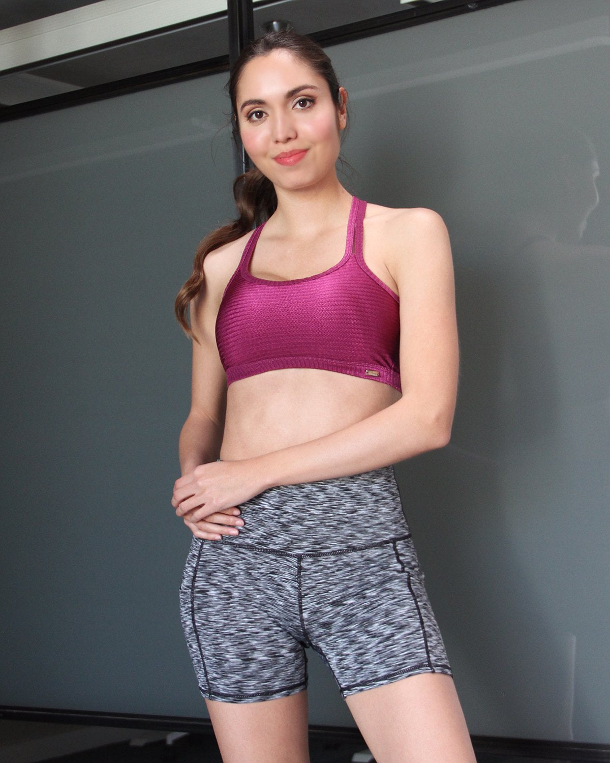 Deleria Sports Bra - Purple