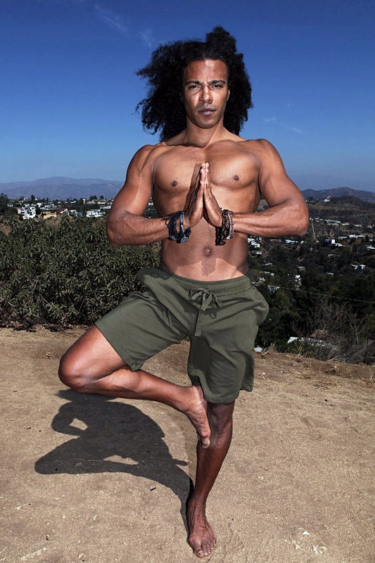 Men's Yoga Ninja Shorts Organic Eco-Friendly