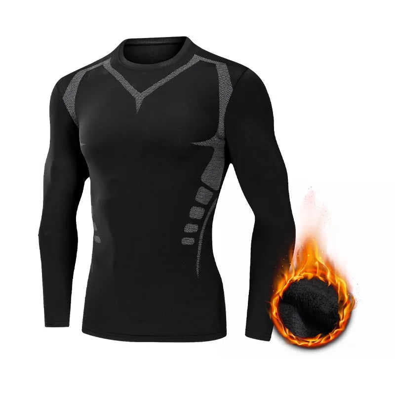 Compression Fleece Winter Long Johns Thermal Underwear