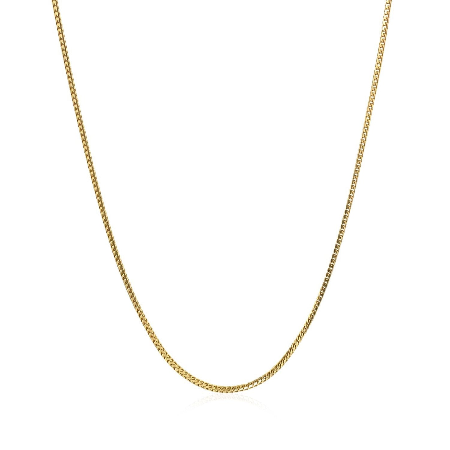 14k Yellow Gold Franco Chain 0.9mm