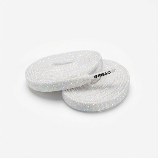 Sparkly Flat Bread Laces