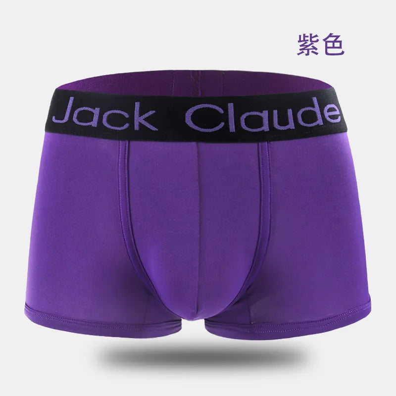 Calzoncillos tipo bóxer ajustados y transparentes de Jack Claude