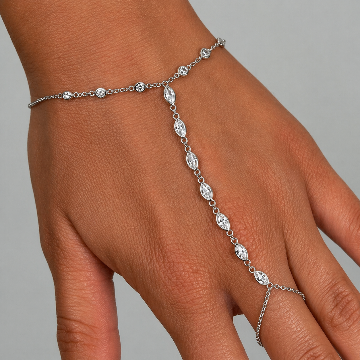 Anastasia Hand Chain Bracelet