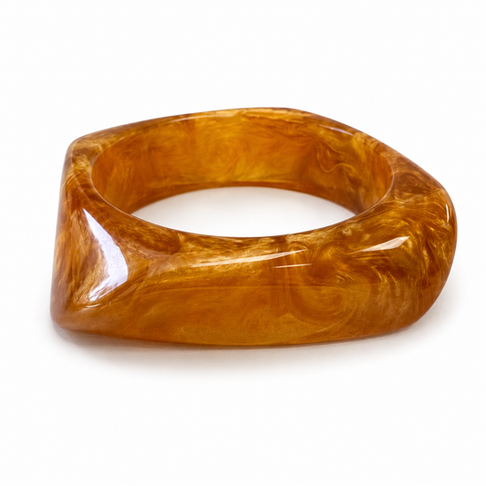 Caramel Acrylic Bangle