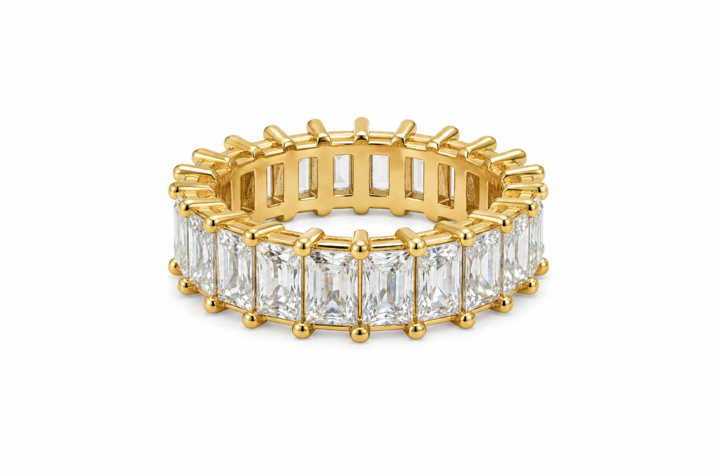 Clear Baguette Ring