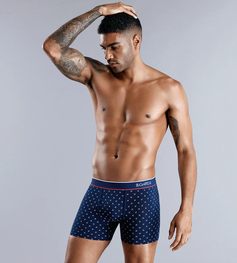 SRBONITOS Men's Cotton Boxer Shorts Underwear