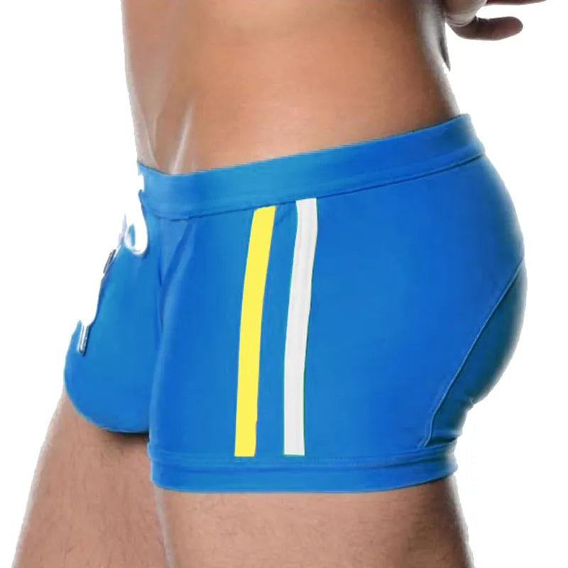 JESBONY Men's Nylon Quick Dry Swimwear