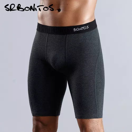 Men's Cotton Long Boxer Underwear