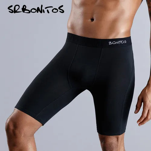 Men's Cotton Long Boxer Underwear