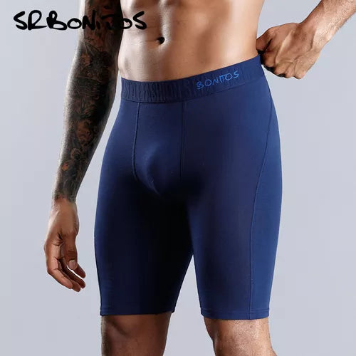 Men's Cotton Long Boxer Underwear