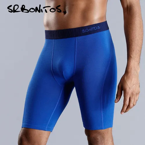 Men's Cotton Long Boxer Underwear