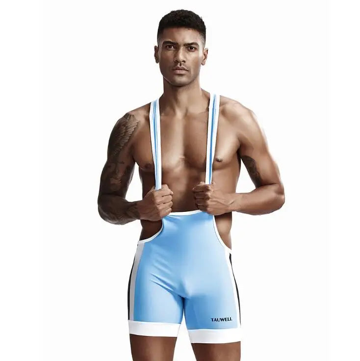 Men's Slimming Wrestling Bodysuit