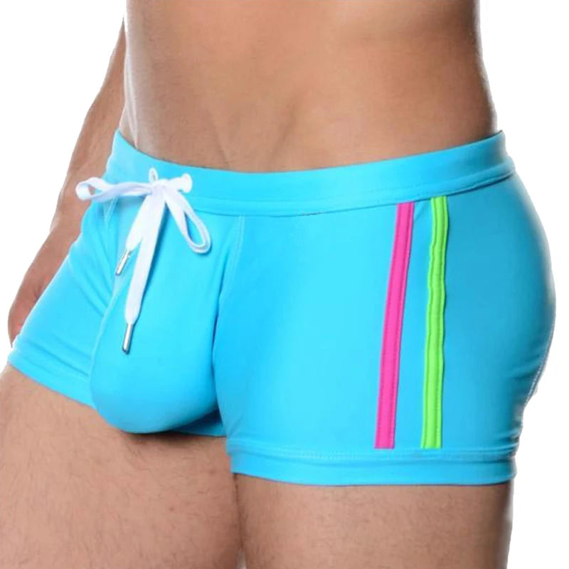 JESBONY Men's Nylon Quick Dry Swimwear
