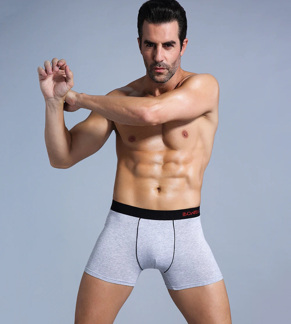 SRBONITOS Men's Cotton Boxer Shorts Underwear