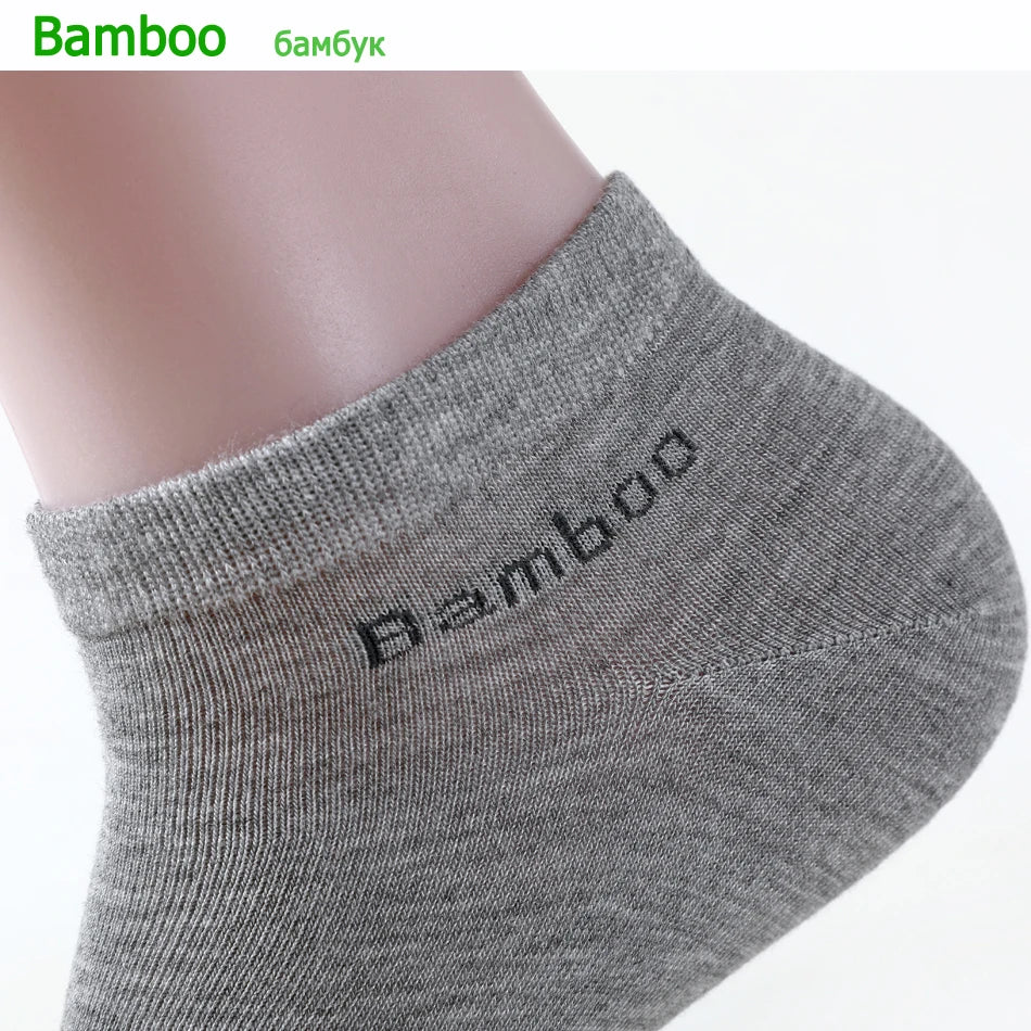 Men's Bamboo Fiber Socks (10 Pairs)