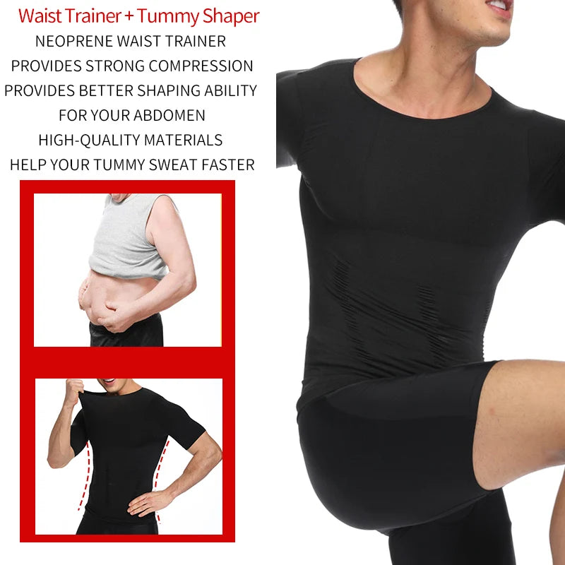 Men's Slimming Body Shaper Belly Control Shapewear