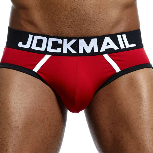 JOCKMAIL Men's Cotton Briefs Underwear