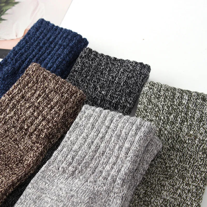 Men's Wool Socks (5 Pairs)