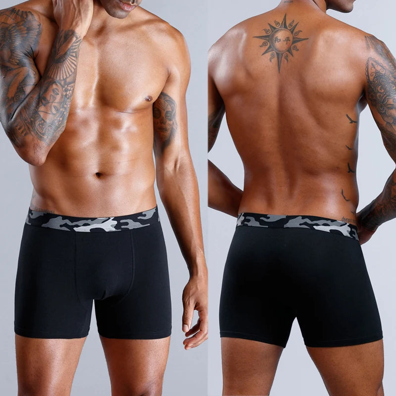 SKARR Cotton Camouflage Boxer Shorts