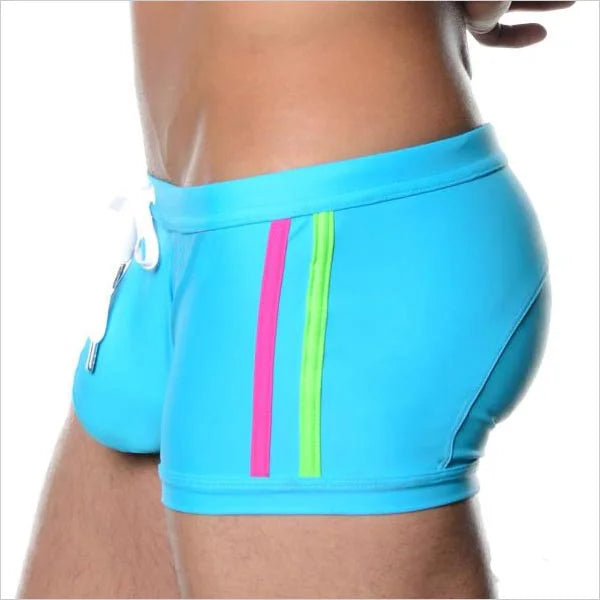 JESBONY Men's Nylon Quick Dry Swimwear