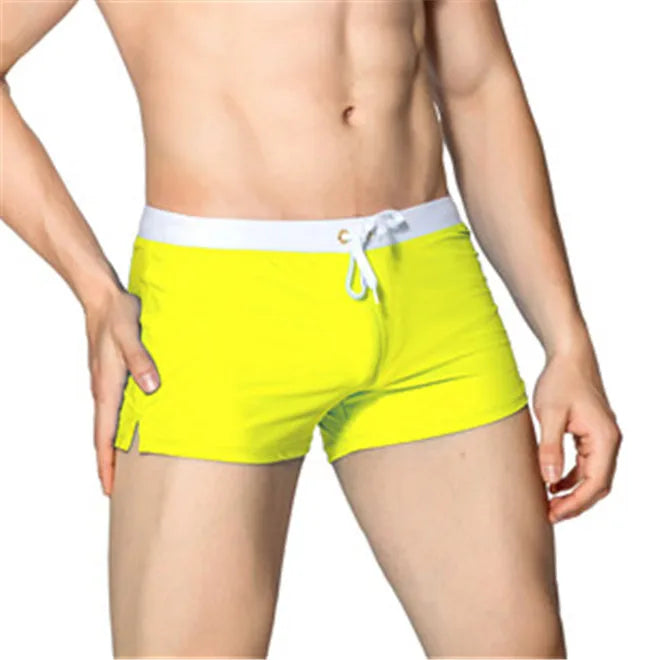 ALSOTO Men's Quick Dry Swim Shorts Swimwear