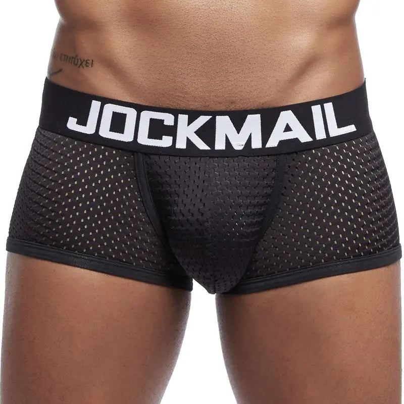 JOCKMAIL Men's Breathable Mesh Underwear