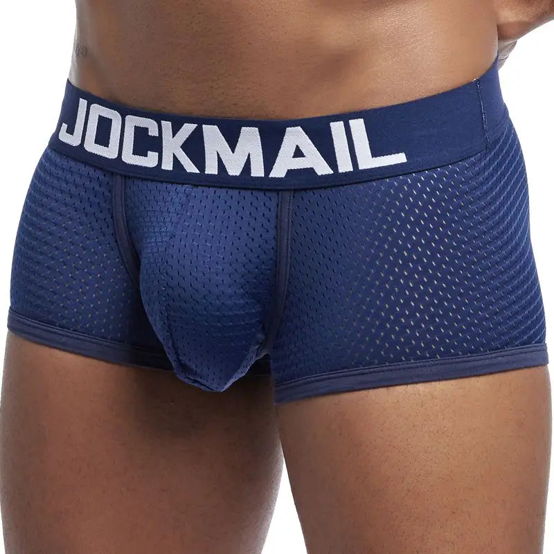 JOCKMAIL Men's Breathable Mesh Underwear