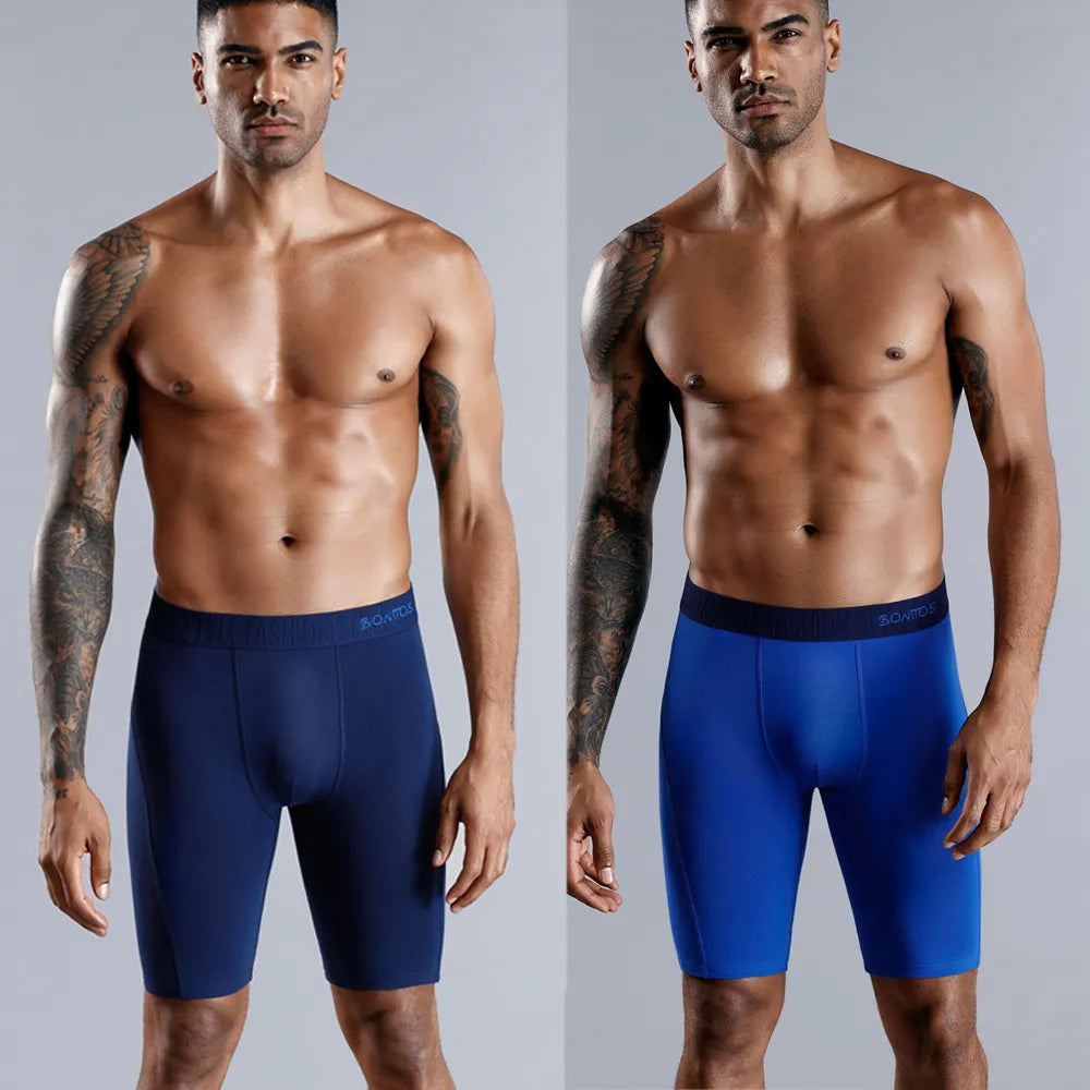 Men's Cotton Long Boxer Underwear
