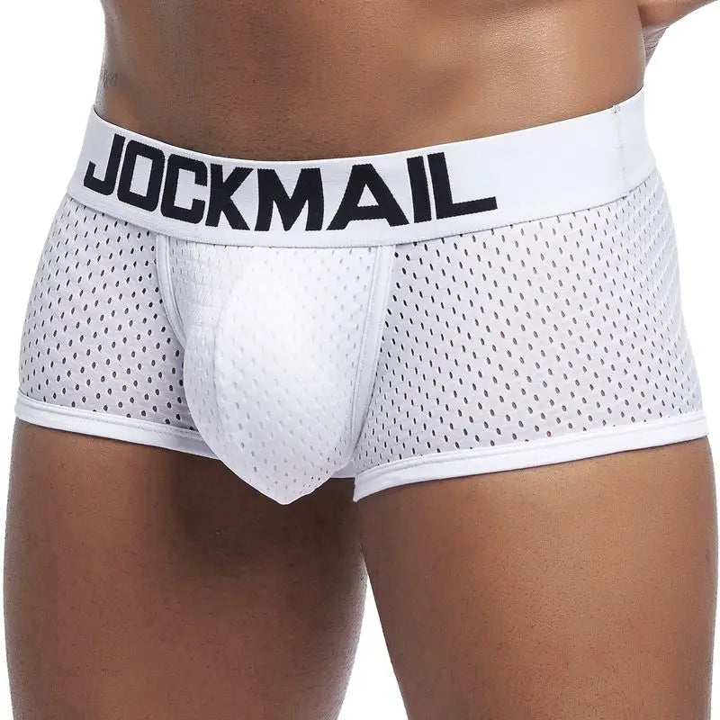 JOCKMAIL Men's Breathable Mesh Underwear