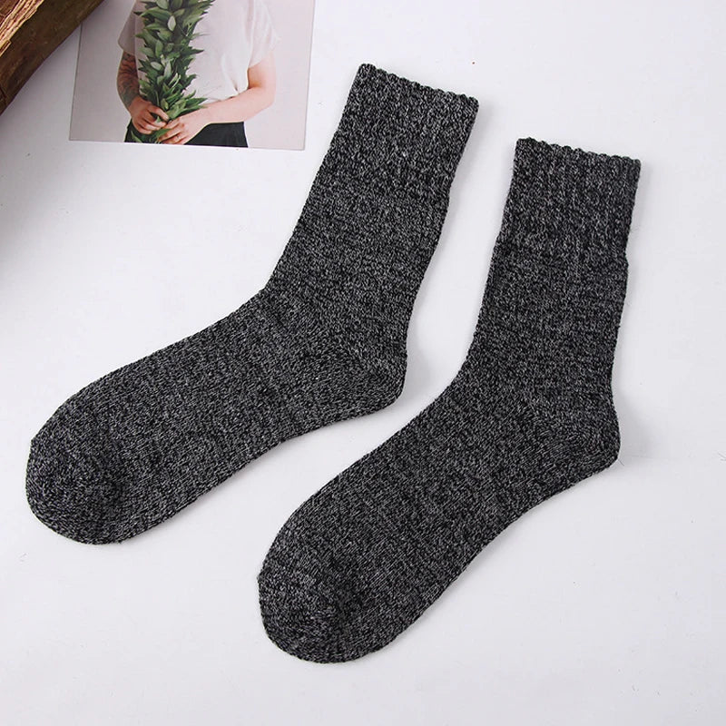 Men's Wool Socks (5 Pairs)