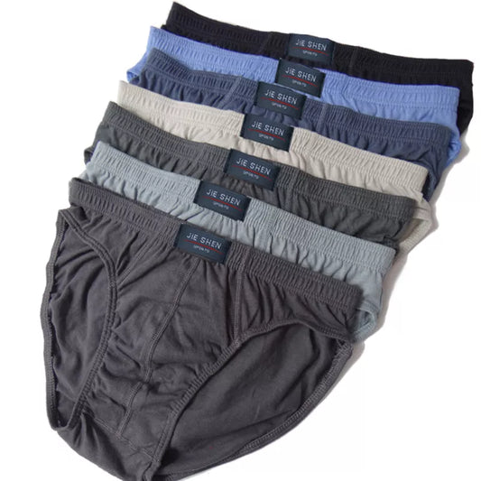 100% Cotton Men's Comfortable Underwear Briefs (Pkg of 5)
