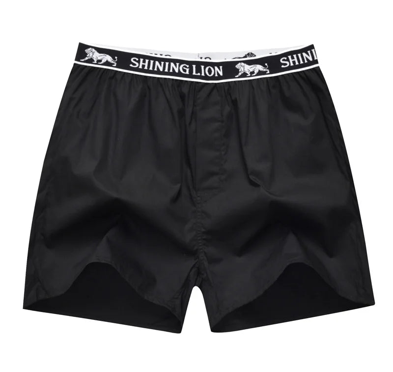 KK GEEZER 100% Cotton Plaid Boxer Shorts