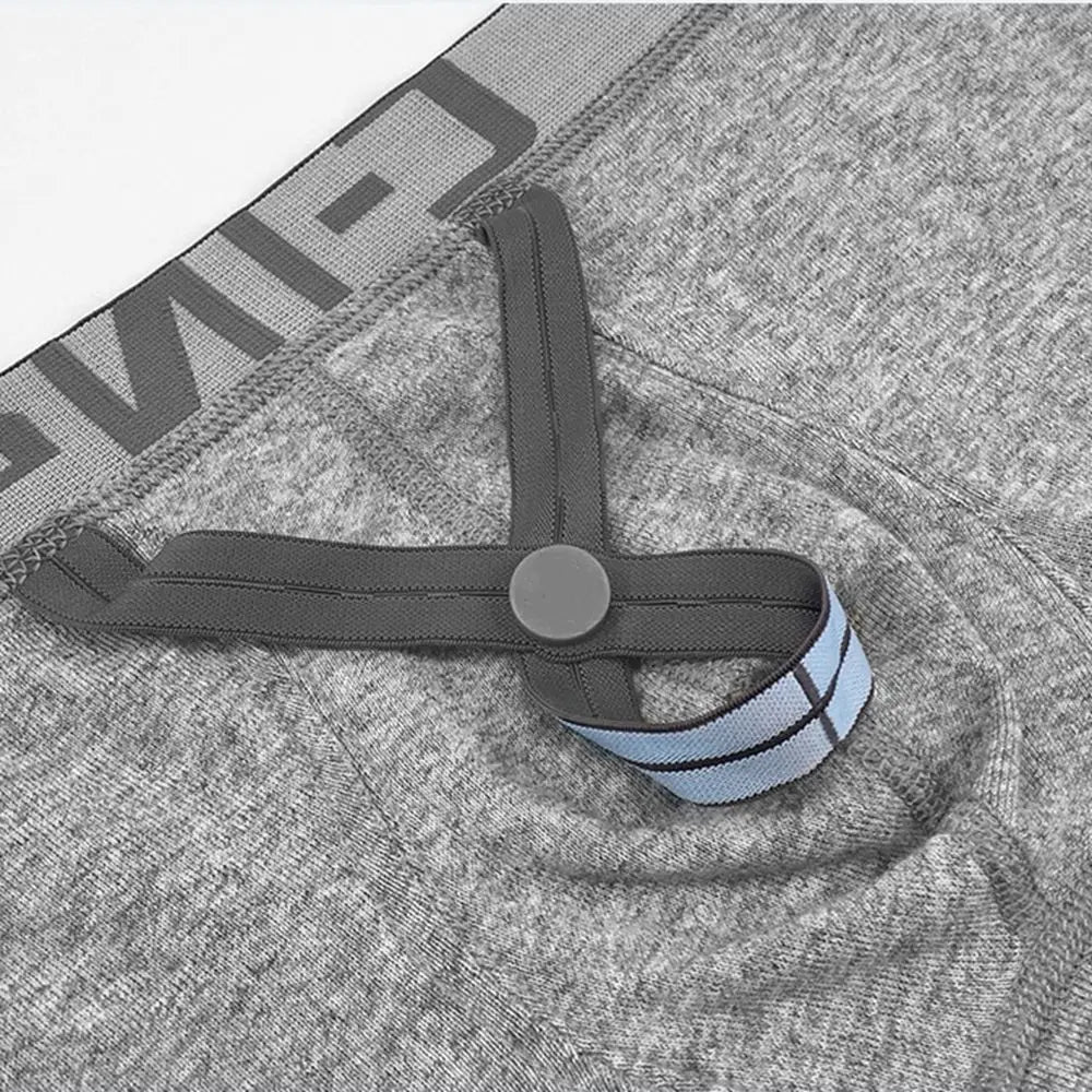 JOCKMAIL Men's Cotton Boxer (Adjustable Size Ring)