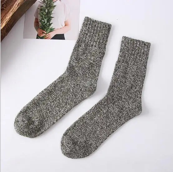 Men's Wool Socks (5 Pairs)