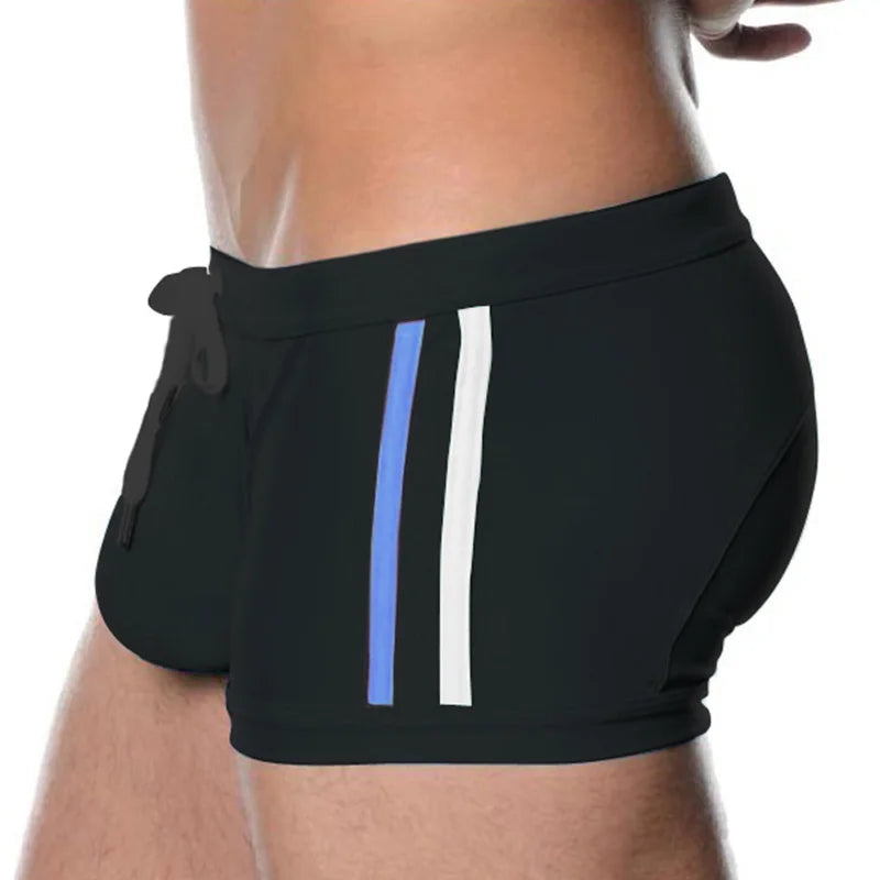 JESBONY Men's Nylon Quick Dry Swimwear