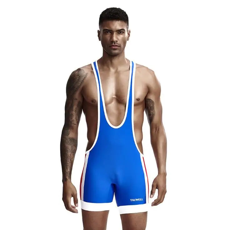 Men's Slimming Wrestling Bodysuit