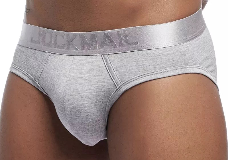 JOCKMAIL Men's Low Waist Breathable Brief Underwear