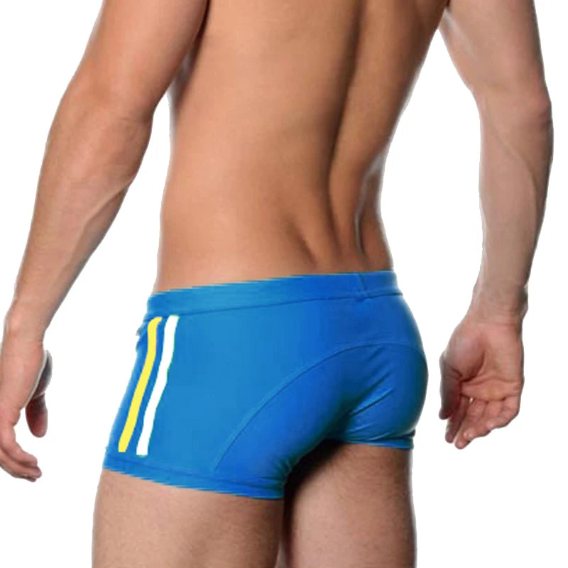 JESBONY Men's Nylon Quick Dry Swimwear