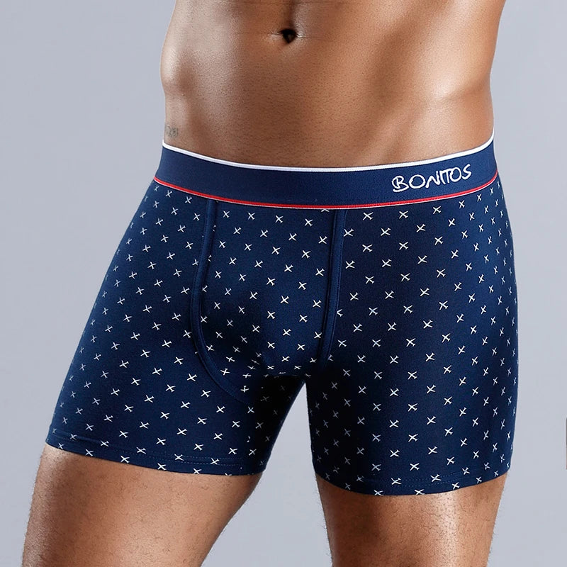 Men's Cotton Boxer Shorts Underwear