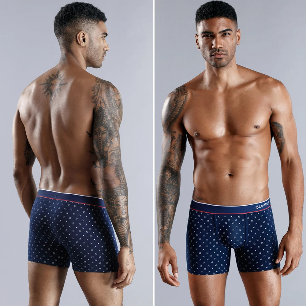 SRBONITOS Men's Cotton Boxer Shorts Underwear