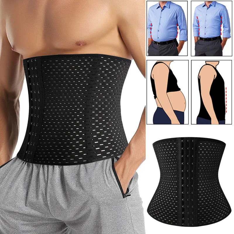 Men's Waist Trainer Abdomen Reducer Shapewear