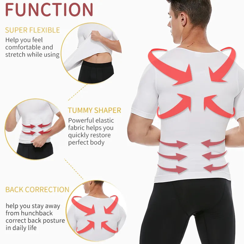 Men's Slimming Body Shaper Belly Control Shapewear