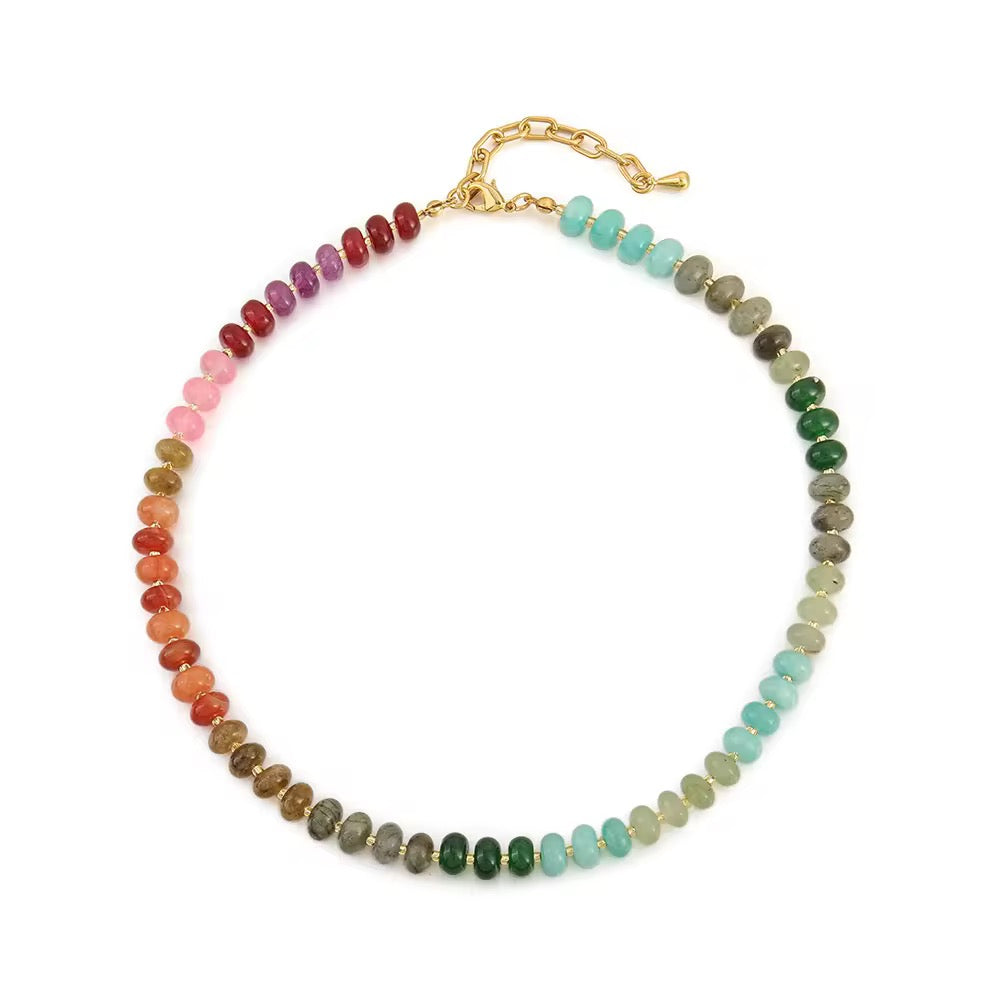 Candy Crush Beaded Necklace- PREORDER