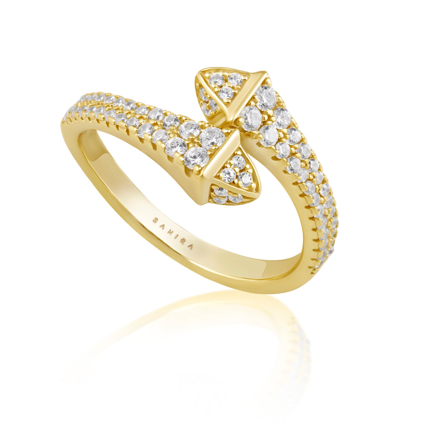 Pave Snake Ring