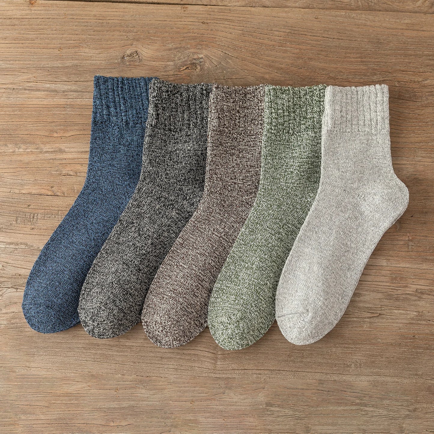 Men's Winter Socks (5 Pairs)
