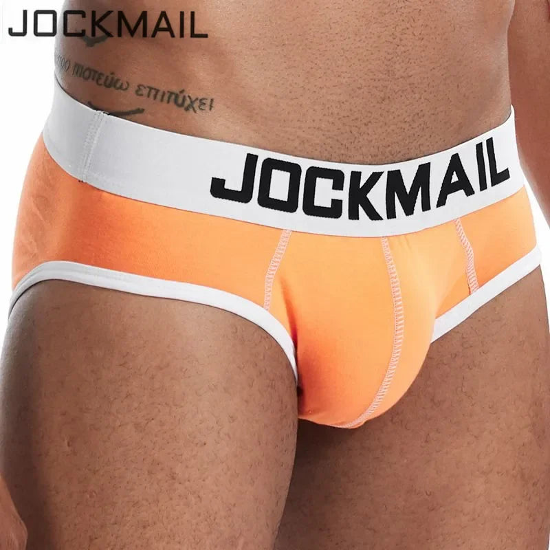 JOCKMAIL Men's Quick-Dry Mesh Brief Underwear