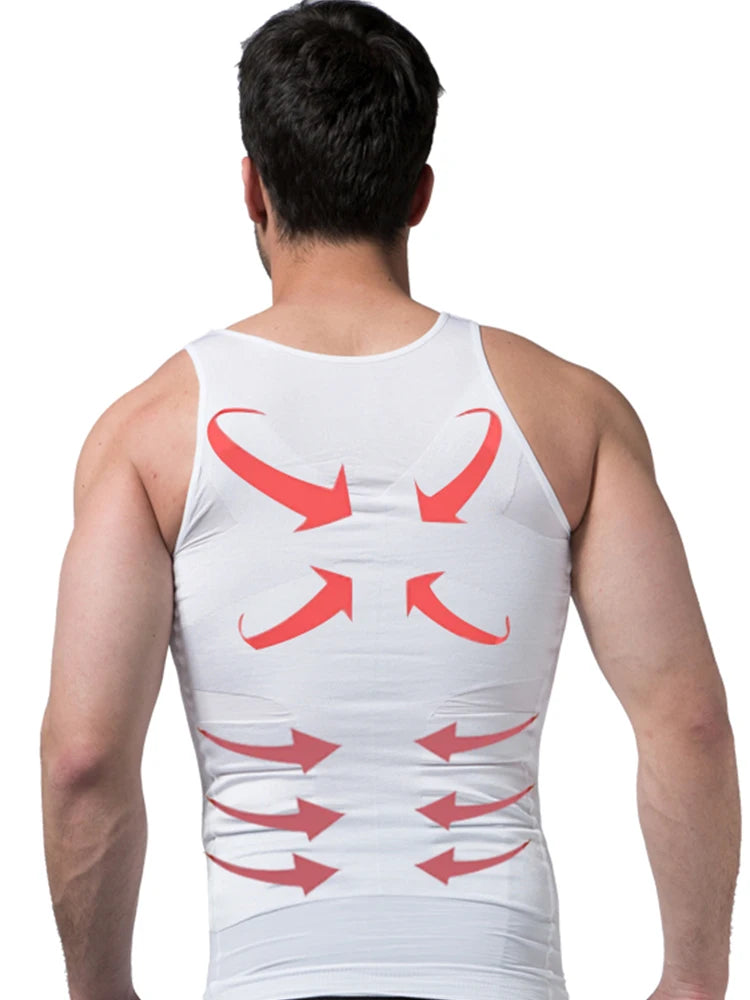 Men's Slimming Vest Body Shaper Shapewear
