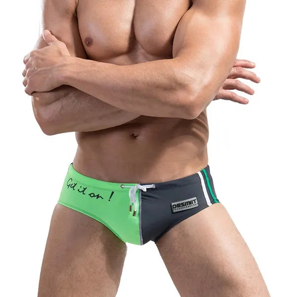 Desmiit Men's Swim Brief Swimwear